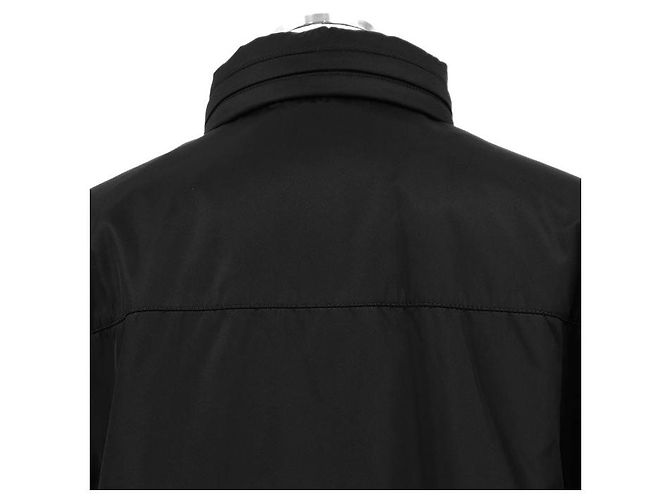 Cappotto Prada Re-Nylon Nero - vista 12