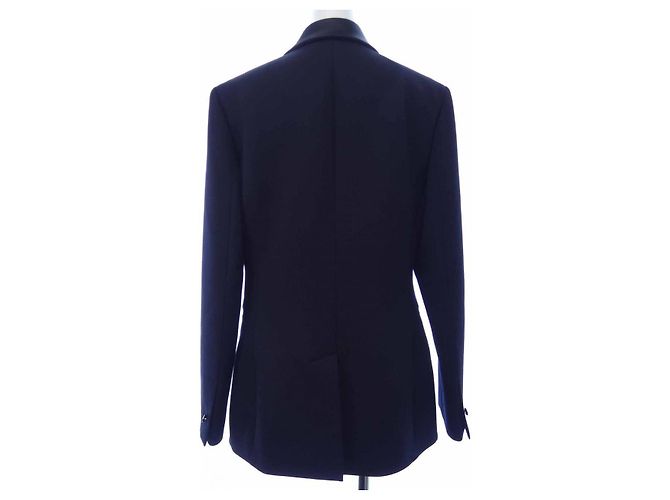 Giacca in lana nera Hermès Nero - vista 2
