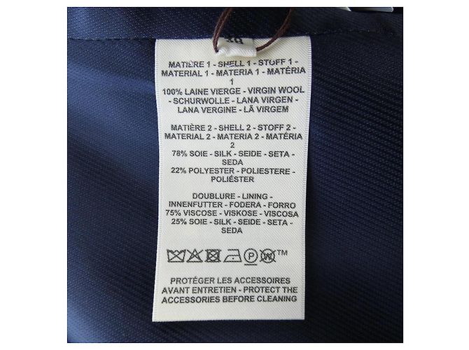 Giacca in lana nera Hermès Nero - vista 3
