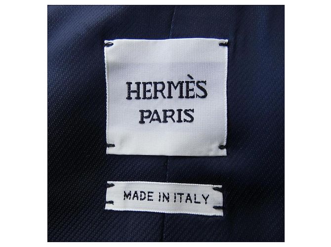 Giacca in lana nera Hermès Nero - vista 4