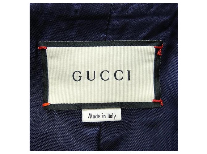 Chaqueta Gucci 569132 ZABIN Roja Azul Beige Azul marino - vista 4