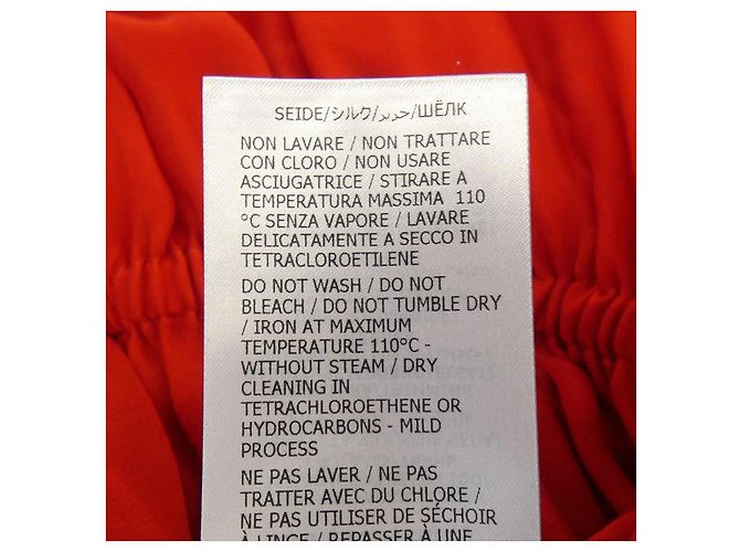 Gucci Seidentunika Rot - Ansicht 4