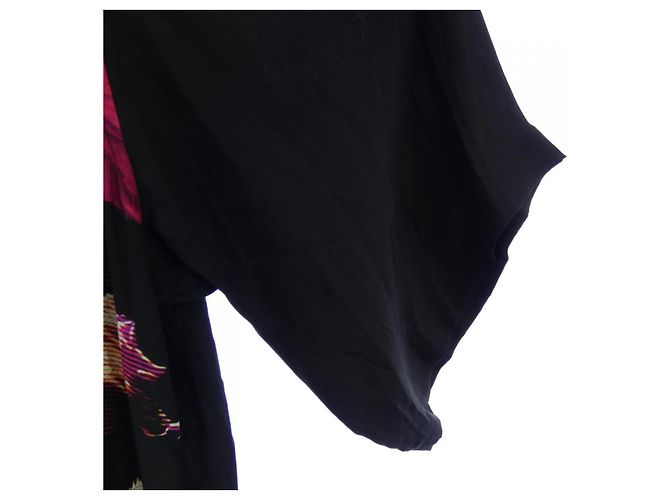 Autre Marque Yohji Yamamoto POUR HOMME Camicia S/S 100% Seta Nero - vista 6