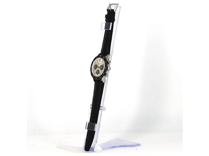 Jaeger LeCoultre Vogue Chronograph Stainless Steel Chronograph Black - view 2