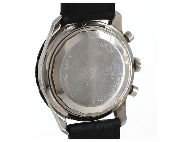 Jaeger LeCoultre Vogue Chronograph Stainless Steel Chronograph Black - view 5