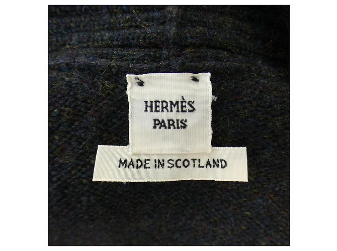 Hermès Hermes Cardigã Longo de Cachemir 36 Preto - vista 4
