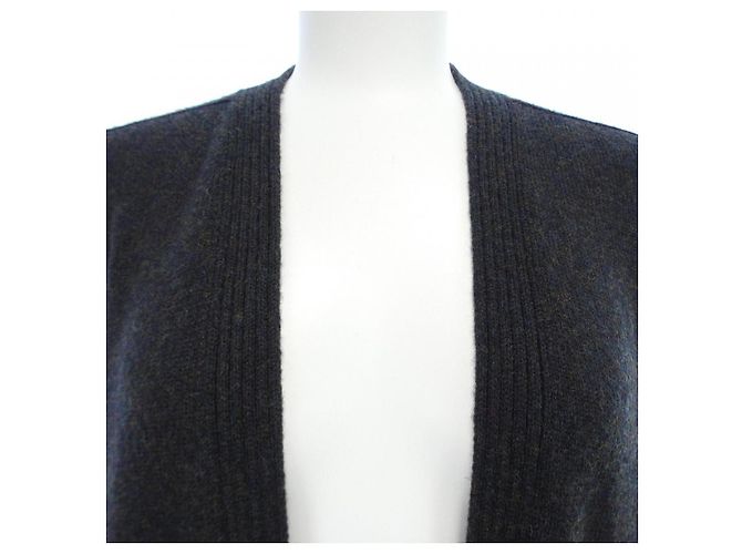 Hermès Hermes Cardigã Longo de Cachemir 36 Preto - vista 5