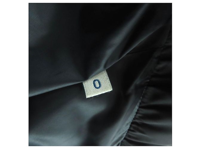Moncler Down Nylon Coat Black - view 9
