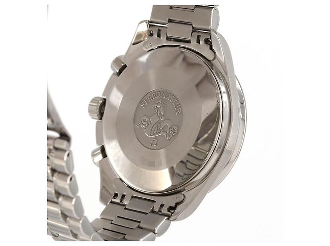 Omega Speedmaster Stainless Steel Automatic Negro - vista 6