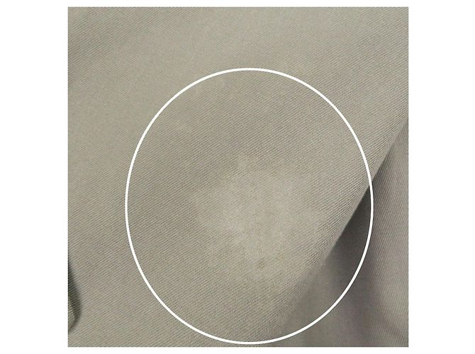 Cappotto Burberrys in cotone e poliestere Beige Cachi - vista 11