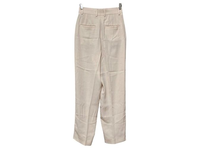 Autre Marque Pantaloni Wide Slacks United Arrows Beige - vista 3