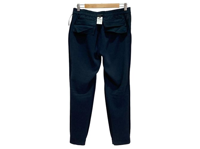 Theory Easy Slacks Pants Blue Navy blue - view 12