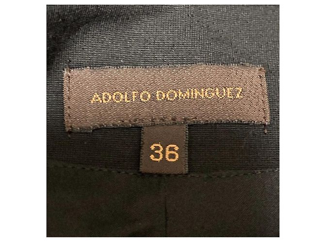 Autre Marque Robe Adolfo Dominguez Noir - vue 4