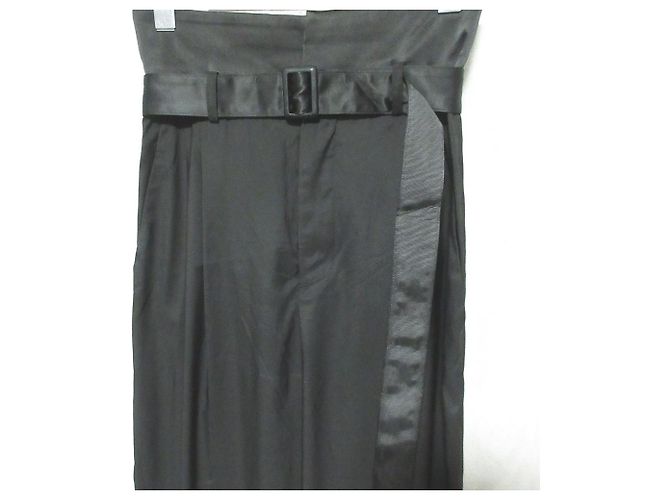 Autre Marque emmi High Waist Wide Pants Schwarz - Ansicht 3