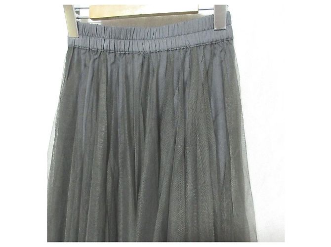 Autre Marque SHIPS Gonna lunga in tulle Marrone - vista 3