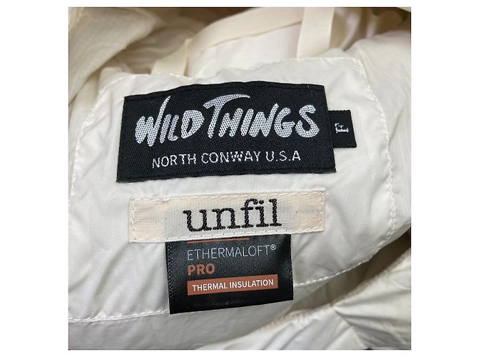 Autre Marque Chaqueta Hoodie Cropped WILDTHINGS unfil Blanco - vista 10