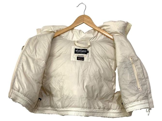 Autre Marque Chaqueta Hoodie Cropped WILDTHINGS unfil Blanco - vista 3