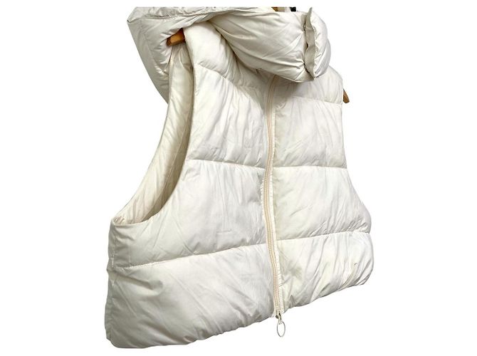 Autre Marque Chaqueta Hoodie Cropped WILDTHINGS unfil Blanco - vista 4