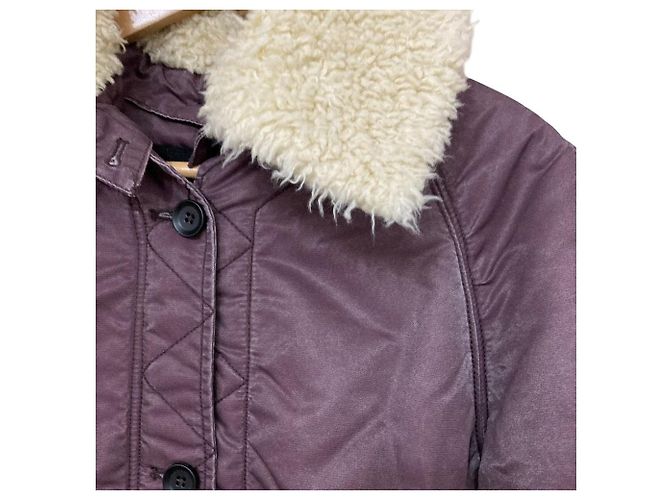 Autre Marque Giacca da volo in shearling Vintage DIESEL Porpora - vista 2
