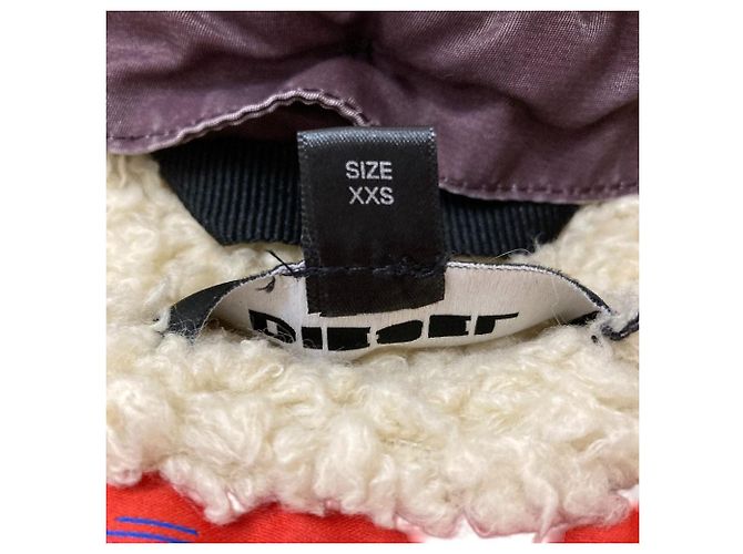 Autre Marque Giacca da volo in shearling Vintage DIESEL Porpora - vista 9