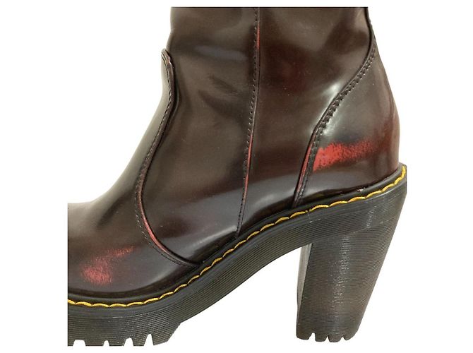 Autre Marque Dr. Martens MAGDALENA Stieletten Braun Bordeaux - Ansicht 10