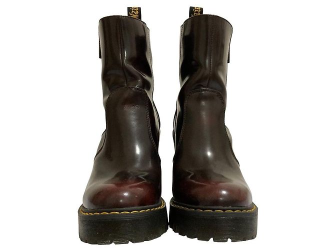 Autre Marque Dr. Martens MAGDALENA Stieletten Braun Bordeaux - Ansicht 2