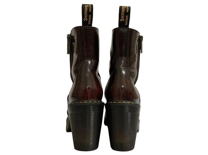Autre Marque Dr. Martens MAGDALENA Stieletten Braun Bordeaux - Ansicht 3