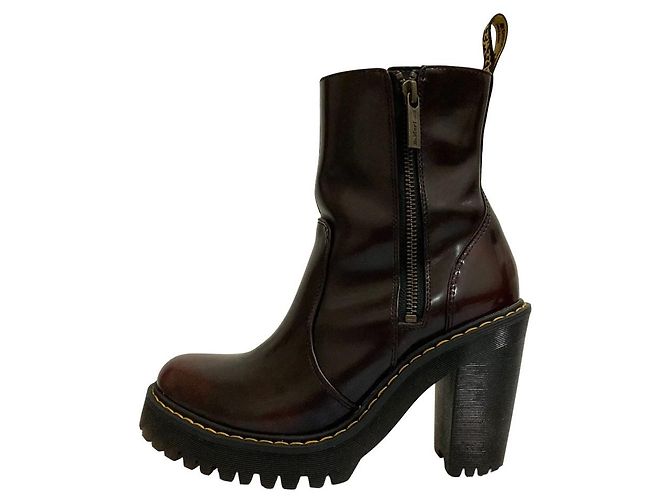 Autre Marque Dr. Martens MAGDALENA Stieletten Braun Bordeaux - Ansicht 4
