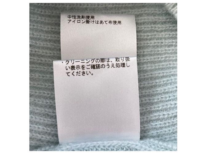 Autre Marque Whim Gazette Cashmere Pullover Knit Blue Light blue - view 8