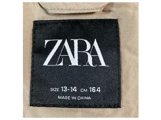 Autre Marque ZARA Kunstpelz-Weste Grau Braun - Ansicht 4