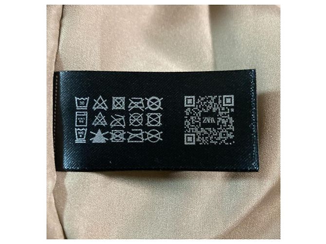 Autre Marque ZARA Kunstpelz-Weste Grau Braun - Ansicht 5