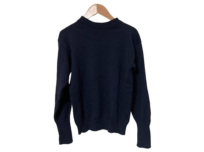 Autre Marque Pull en maille de laine Andersen-Andersen Bleu - vue 2
