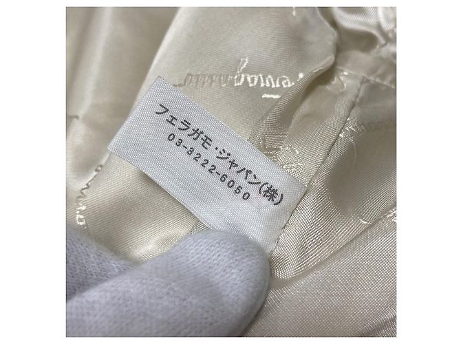 Abrigo largo Salvatore Ferragamo Beige - vista 12