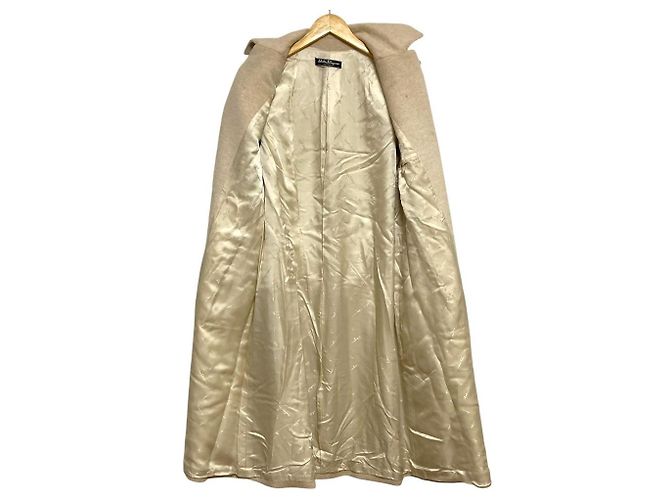 Abrigo largo Salvatore Ferragamo Beige - vista 4