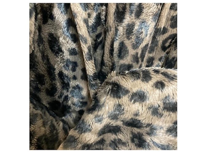 Autre Marque Deuxieme Classe Leopard Mini Kleid Braun - Ansicht 3