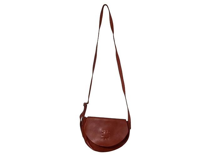 Autre Marque Bolsa de Ombro em Couro Kanmi Marrom - vista 3