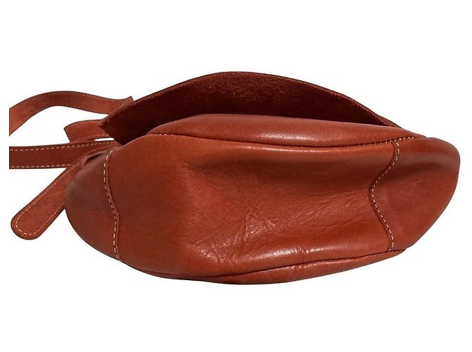 Autre Marque Bolsa de Ombro em Couro Kanmi Marrom - vista 4
