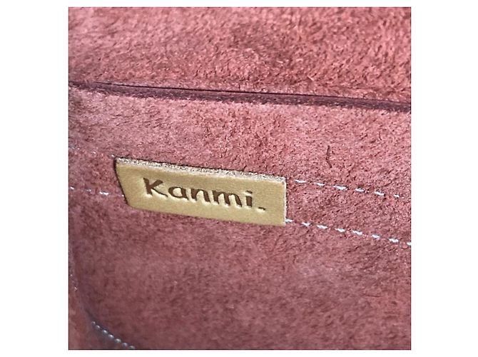 Autre Marque Bolsa de Ombro em Couro Kanmi Marrom - vista 7