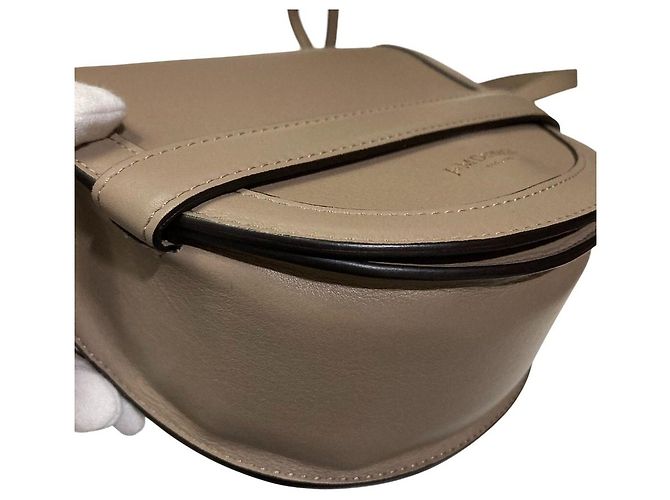 Autre Marque Bolsa de Ombro J&M Davidson ARCA Bege - vista 10