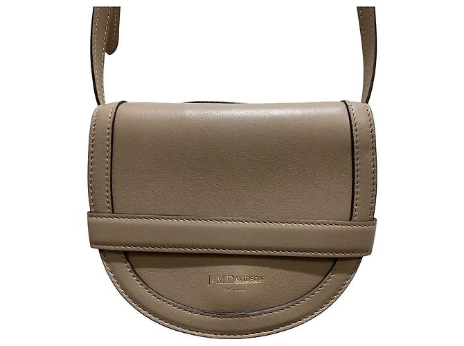 Autre Marque Bolsa de Ombro J&M Davidson ARCA Bege - vista 2