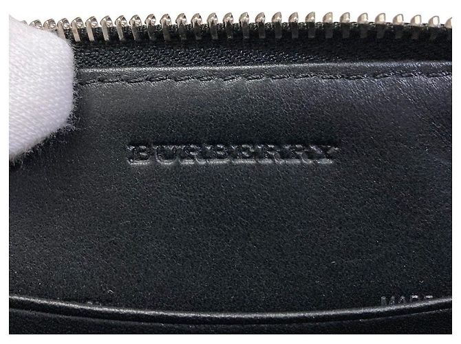 Burberry Nova Check Schultertasche aus Canvas und Leder Braun Schwarz Weiß - Ansicht 13