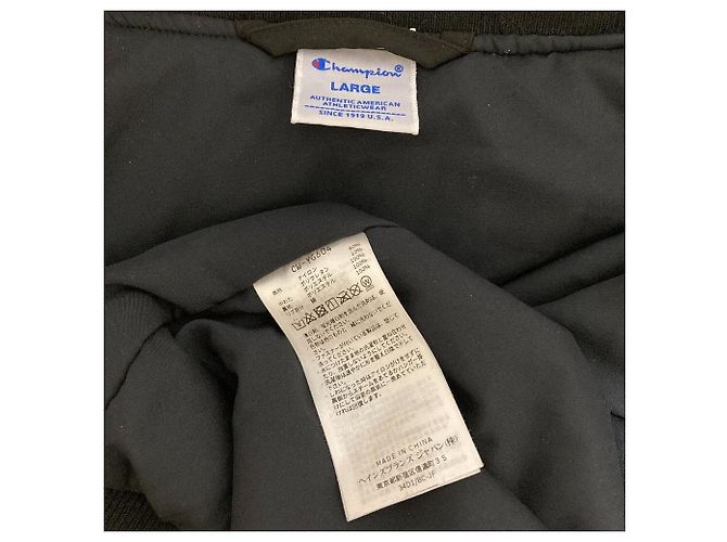 Autre Marque Champion CW-YG604 Zip-Jacke Schwarz - Ansicht 4