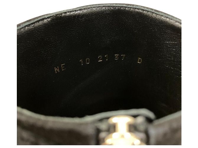 Autre Marque Stivaletti in camoscio Christian Dior Nero - vista 8