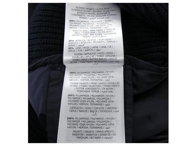 Moncler Down Jacket Navy Blue - view 3