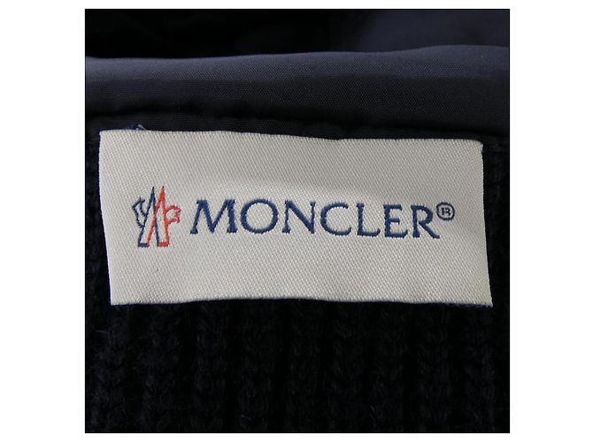 Moncler Down Jacket Navy Blue - view 5