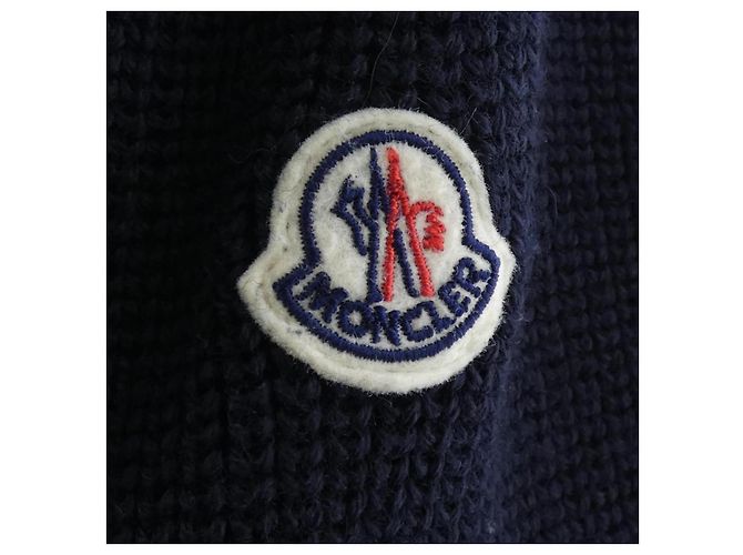 Moncler Down Jacket Navy Blue - view 8