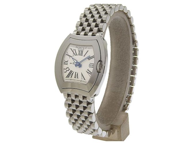 Autre Marque Reloj BEDAT&Co No.3 de acero inoxidable Blanco - vista 2