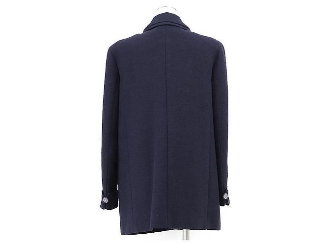 Chanel 20C P62626 Cotton Tweed Jacket Blue Navy blue - view 5