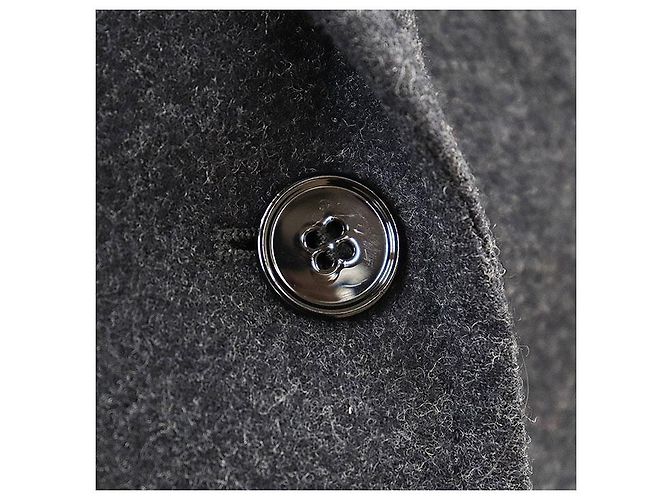 Dolce & Gabbana Dolce&Gabbana Wool Flannel Tailored Jacket Brown Dark grey - view 12