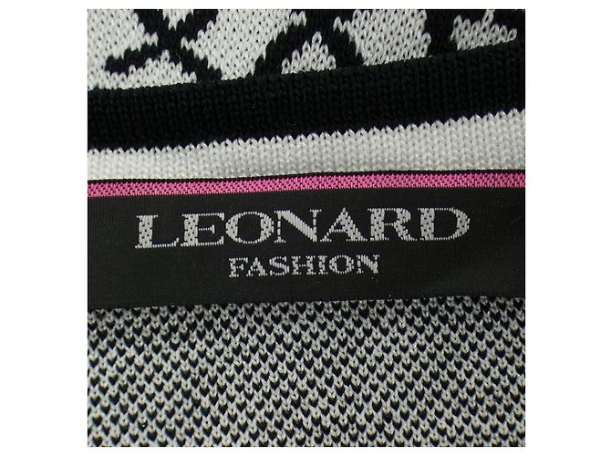 Abito LEONARD FASHION Nero Bianco - vista 4